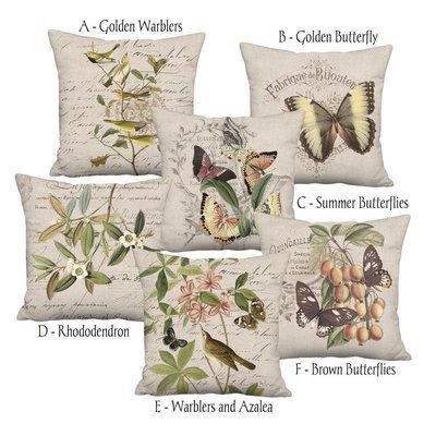 Beige Grain Sack Style