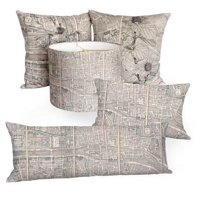 Vintage Paris Pocket Map