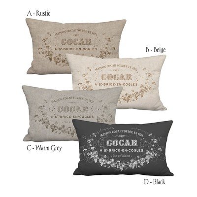 Maison Cocar Neutral Grain Sack Style