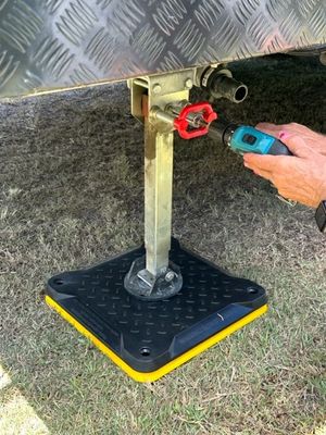 Caravan/Camper Trailer Outrigger Pack (incl postage) - Black