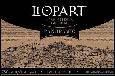 Llopart Panoramic Imperial Brut Gran Reserva 2012 *SALE* Llopart Panoramic Imperial Brut Gran Reserva 2012 *SALE*