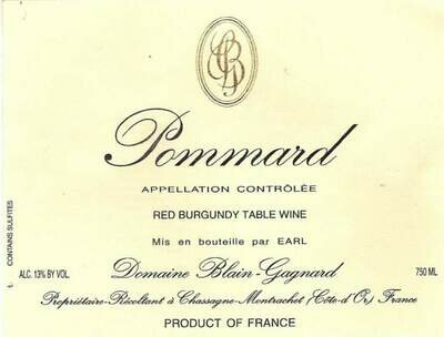 Blain Gagnard Pommard 2017 *SALE* Blain Gagnard Pommard 2017 *SALE*