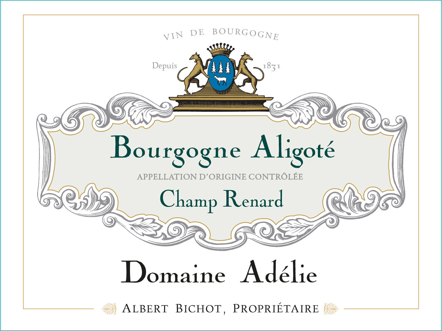 Albert Bichot (Domaine Adelie) Bourgogne Aligote Champ Renard 2019