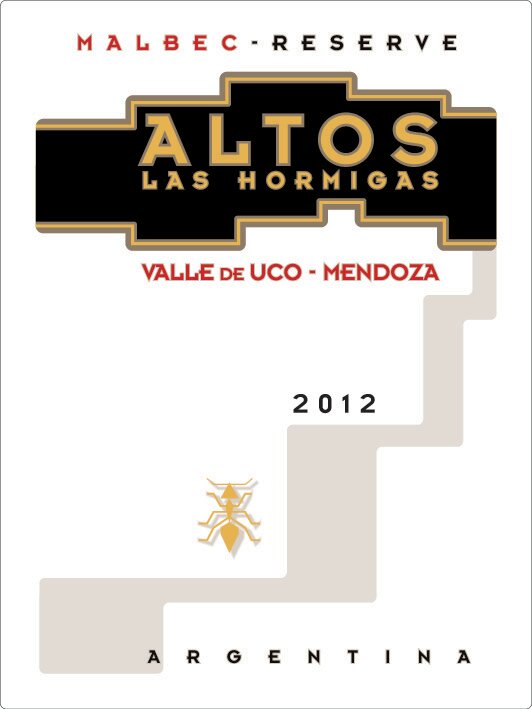 Altos Las Hormigas Malbec Reserva 2012