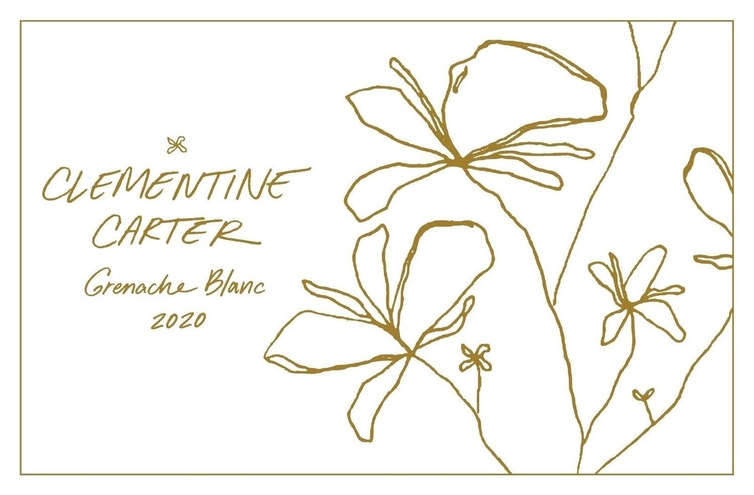 Casa Dumetz Clementine Carter Grenache Blanc 2020