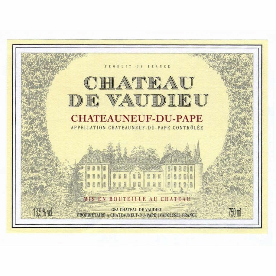 Chateau de Vaudieu Chateauneuf du Pape 2015