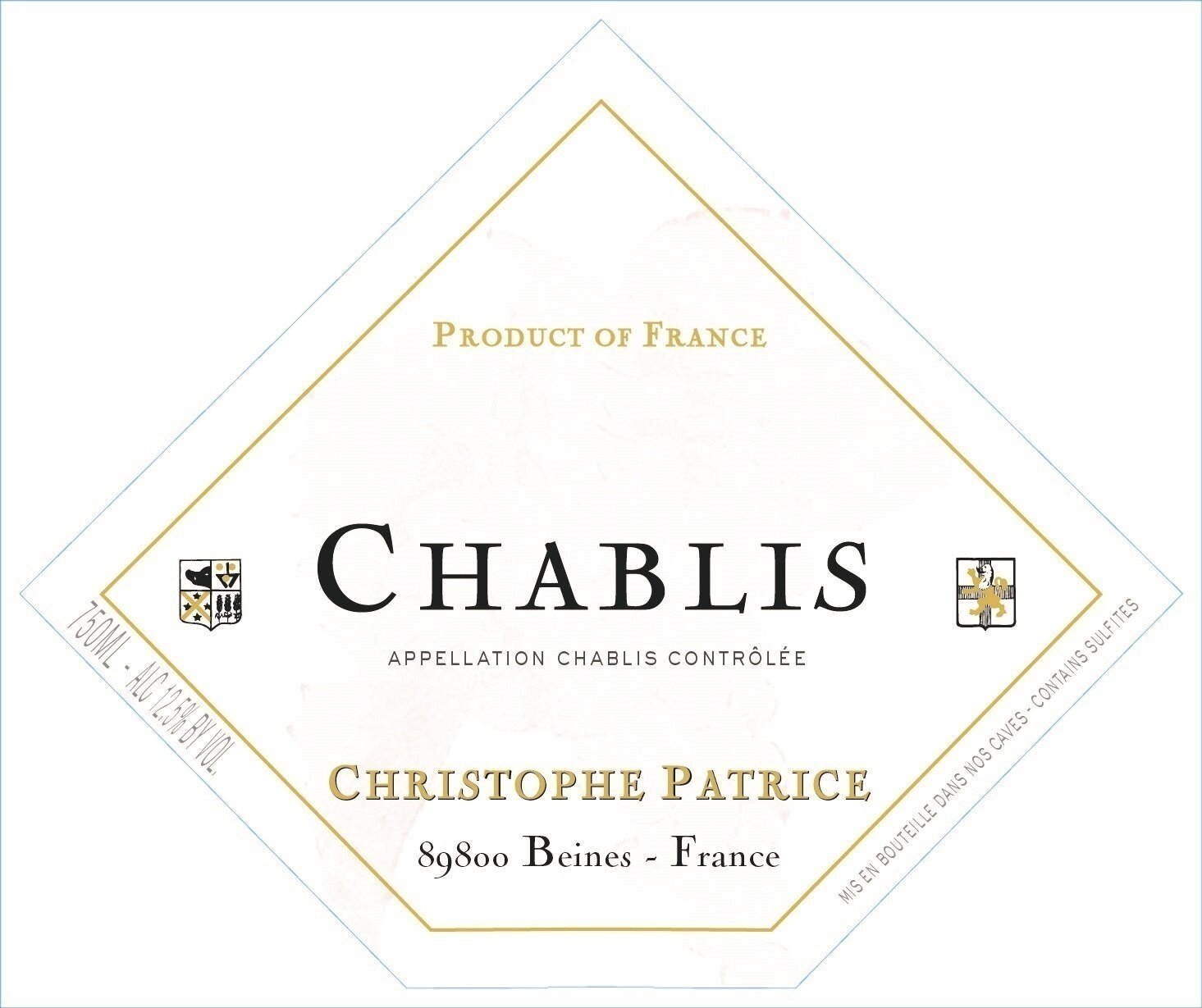Christophe Patrice Chablis 2019
