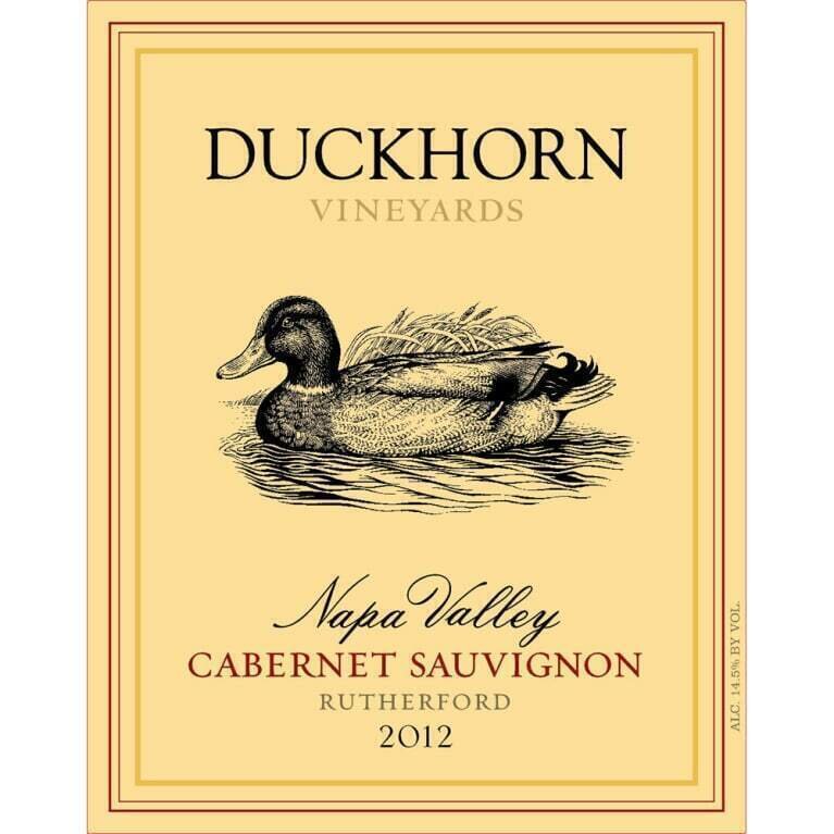 Duckhorn Cabernet Sauvignon Rutherford 2012