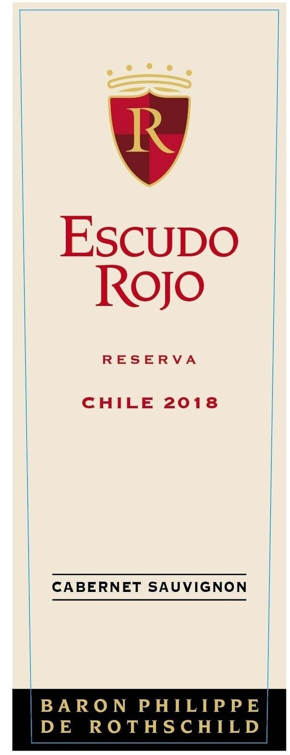 Escudo Rojo Cabernet Sauvignon Reserva 2018