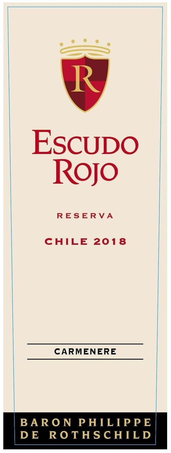 Escudo Rojo Carmenere Reserva 2018