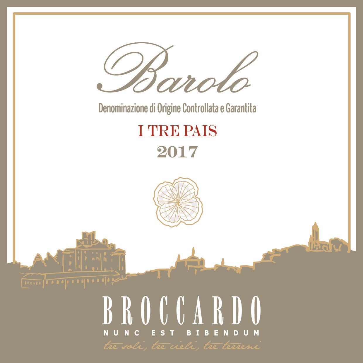 Filippo Broccardo Barolo I Tre Pais 2017