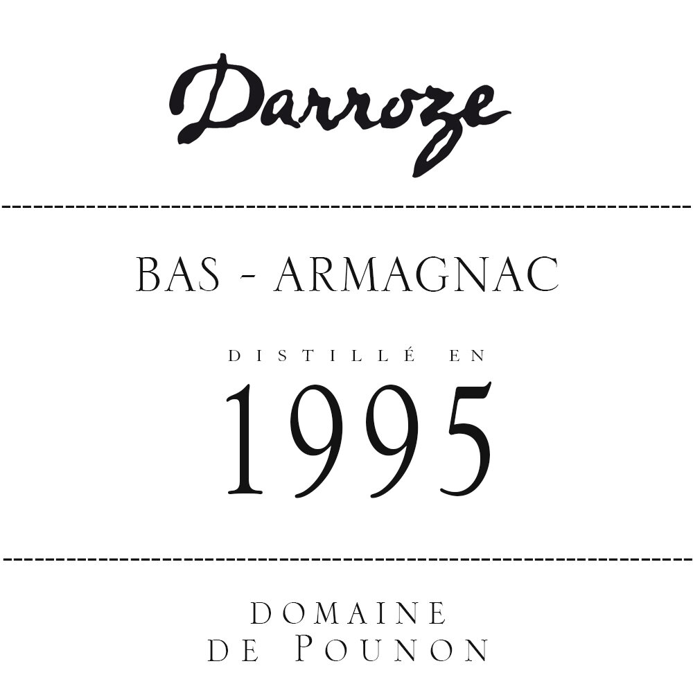 Francis Darroze Armagnac Domaine Pounon 1995