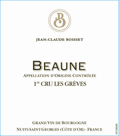 Jean-Claude Boisset Beaune Greves 1er Cru 2016