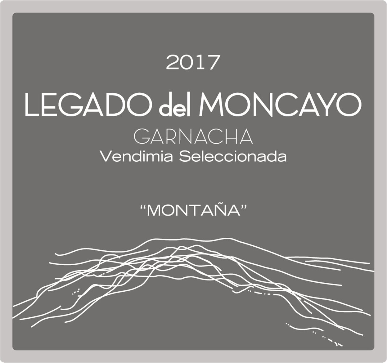 Legado del Moncayo Montana Garnacha Old Vines 2017 *SALE*