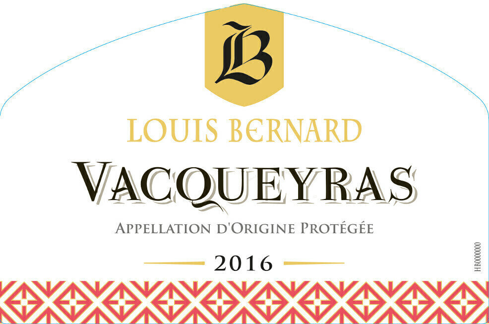 Louis Bernard Vacqueyras 2016