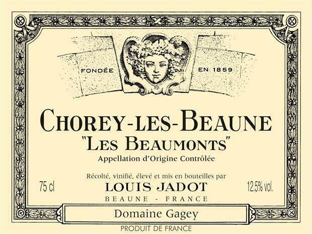 Louis Jadot Chorey les Beaune les Beaumonts 2018