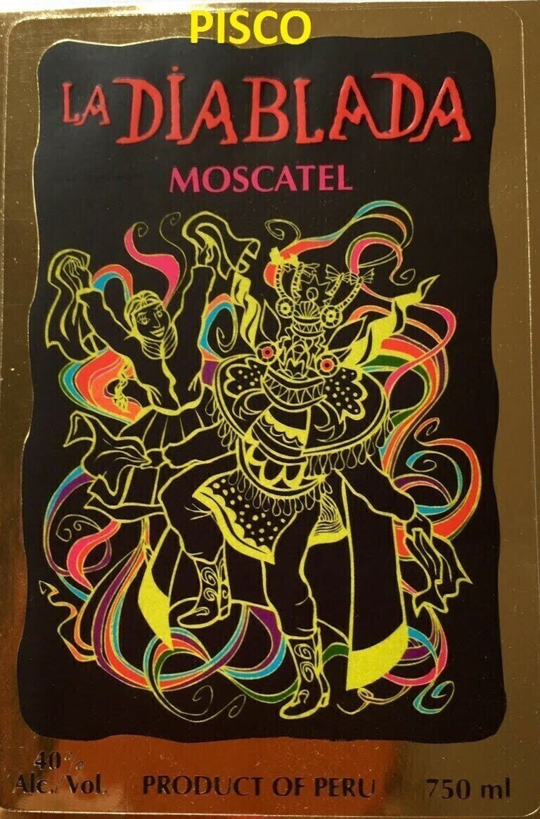 Macchu Pisco La Diablada Moscatel