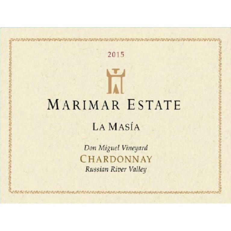 Marimar Estate Chardonnay La Masia Don Miguel Vineyard 2015