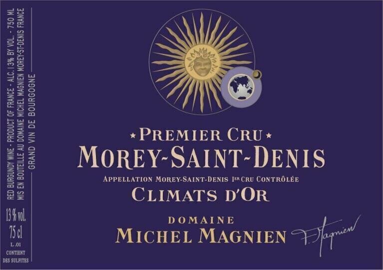 Michel Magnien Morey St Denis Climats d&#39;Or 1er Cru 2017