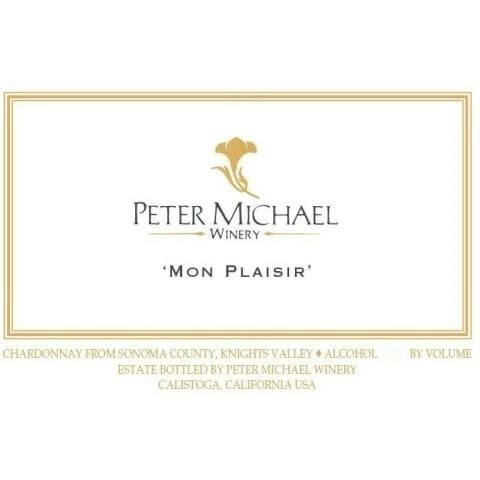 Peter Michael Chardonnay Mon Plaisir 2019