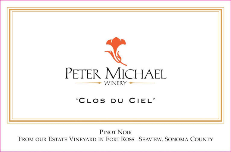 Peter Michael Pinot Noir Clos du Ciel 2019