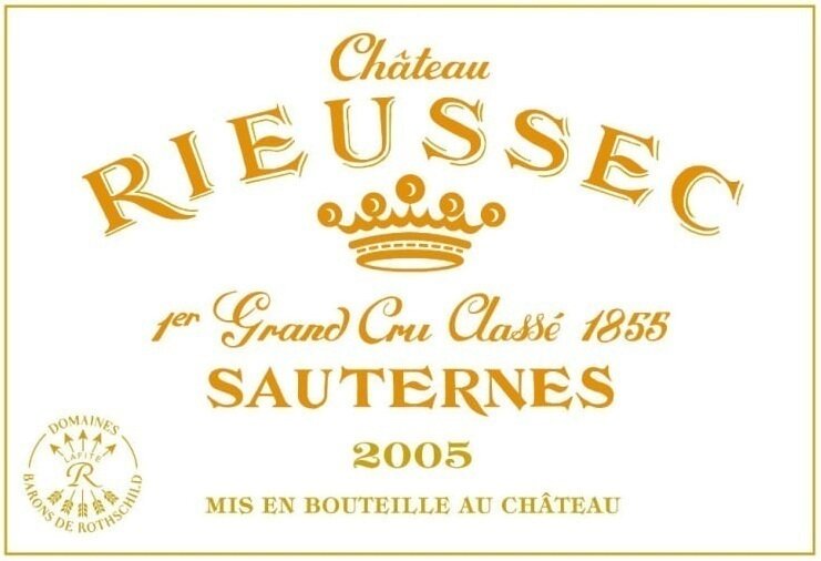 Rieussec Sauternes 2005