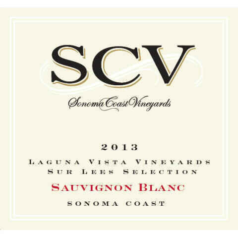 SCV (Sonoma Coast Vineyards) Sauvignon Blanc Laguna Vista Vineyard 2013