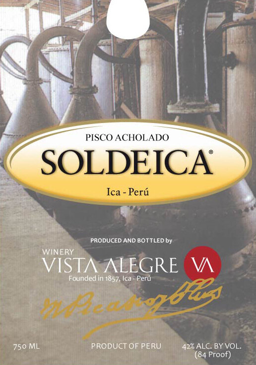 Vista Alegre Soldeica Acholado Pisco