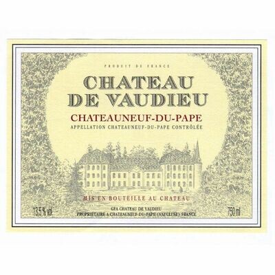 Chateau de Vaudieu Chateauneuf du Pape 2015
