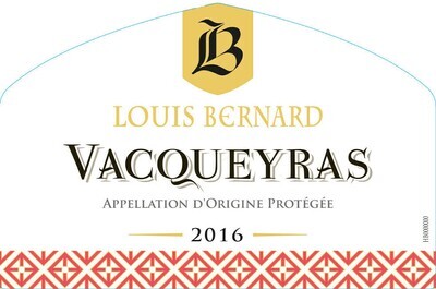 Louis Bernard Vacqueyras 2016