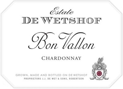 De Wetshof Chardonnay Bon Vallon 2018