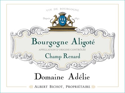 Albert Bichot (Domaine Adelie) Bourgogne Aligote Champ Renard 2019