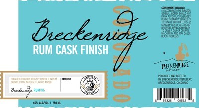 Breckenridge Rum Finished Bourbon