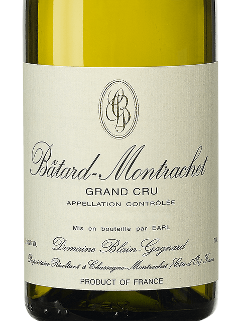 Blain Gagnard Criots Batard Montrachet Grand Cru 2019