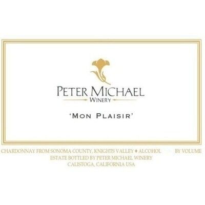 Peter Michael Chardonnay Mon Plaisir 2018