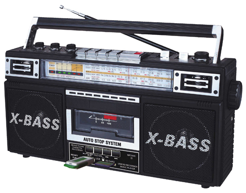 RERUN X RADIO AND CASSETTE TO MP3 CONVERTER