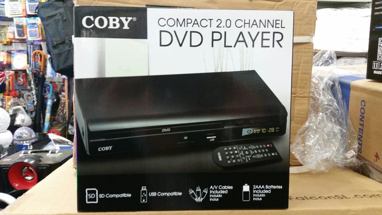 Coby Compact 2 Channel DVD Player