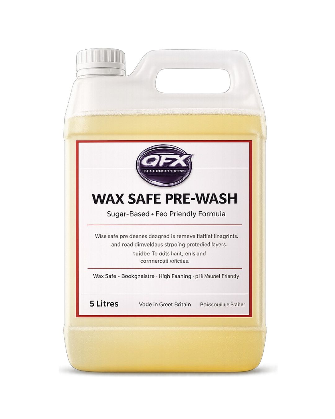 WAX SAFE PRE WASH WAX SAFE PRE WASH