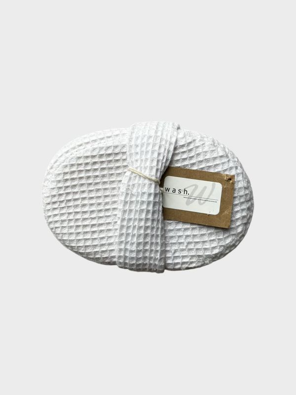 Oval exfoliating pad