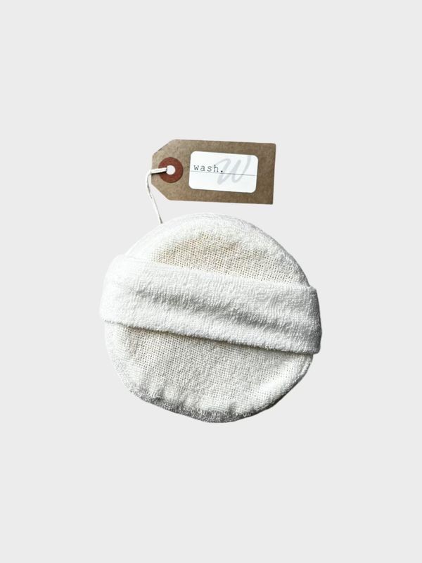 Circle exfoliating pad