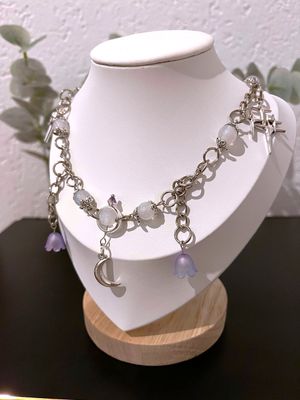 Handmade Selunite Shadowheart Necklace