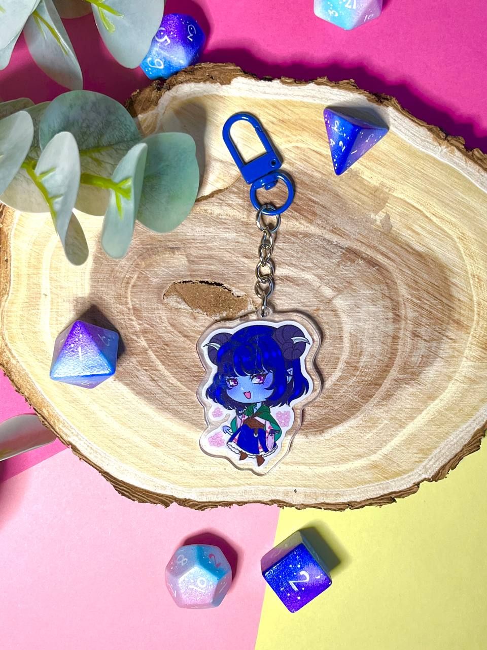 Jester Keychain from Mighty Nein - Critical Role