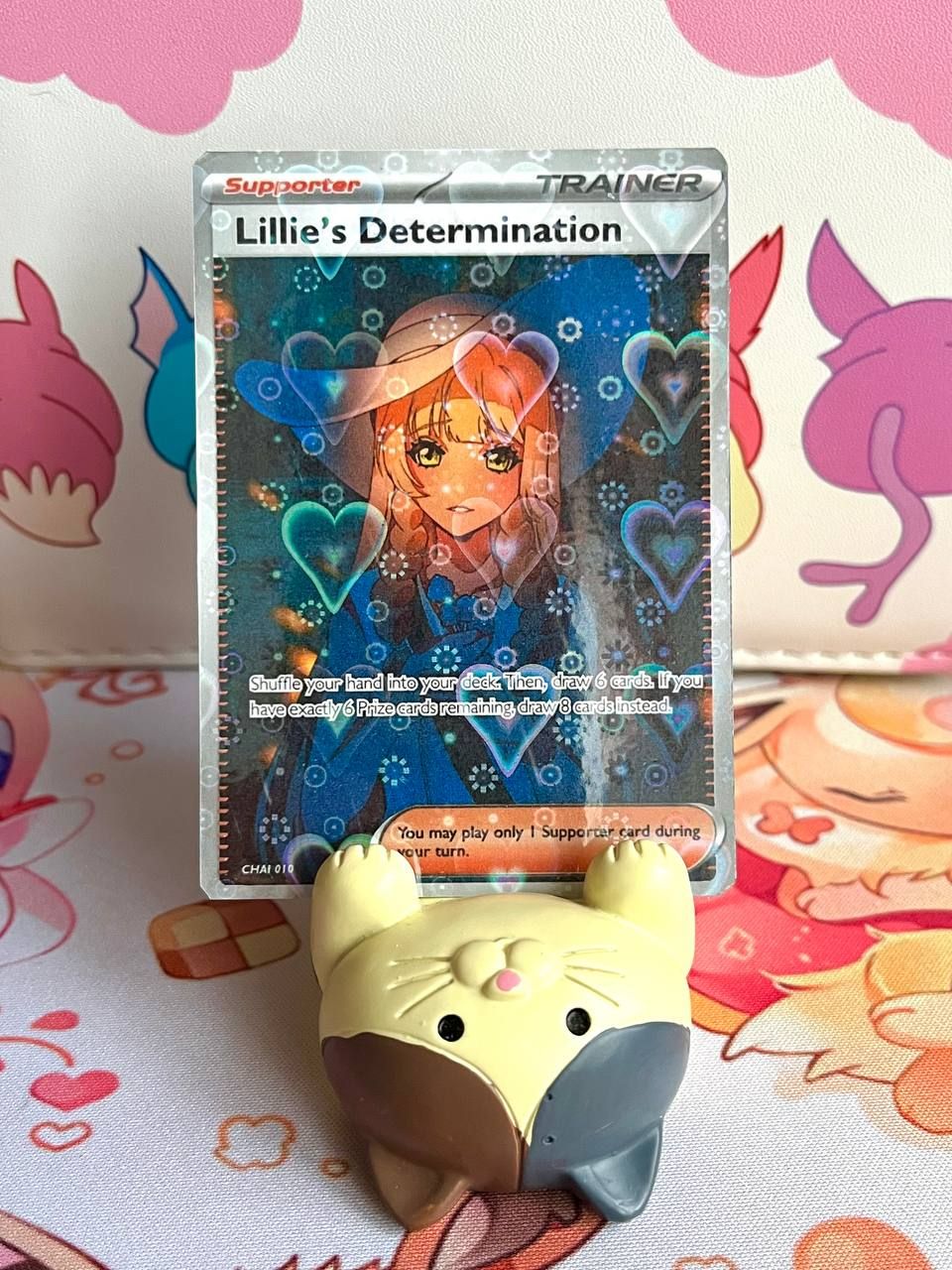 Lillie' Determination Handmade Pokemon Card