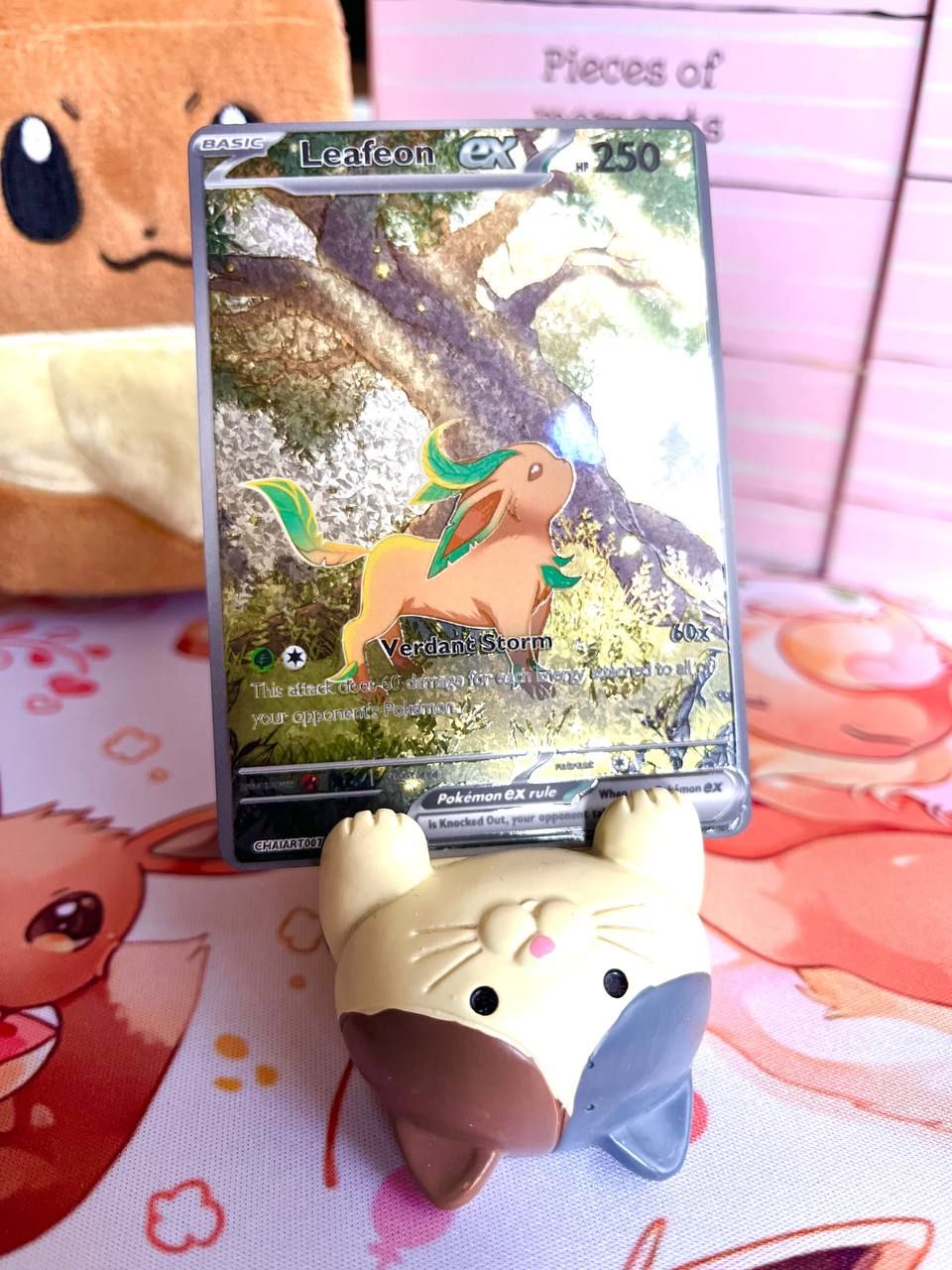 Leafeon Handmade Pokemon Card