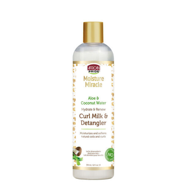African Pride Moisture Miracle Curl Milk &amp; Detangler 354ml