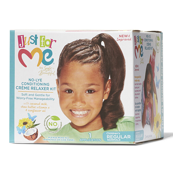 Just For Me Relaxer / Alisadora Kit Regular Nños