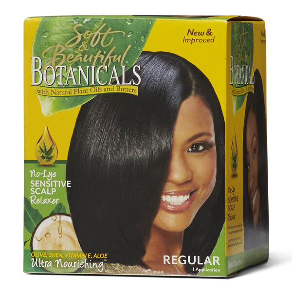 Soft &amp; Beautiful Botanicals Relaxer Kit Regular