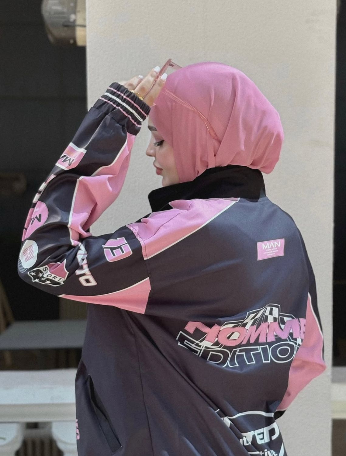 جاكيت كاجول وردي