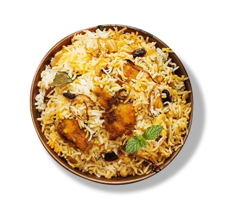 Hyderabadi Chicken Dum Biryani