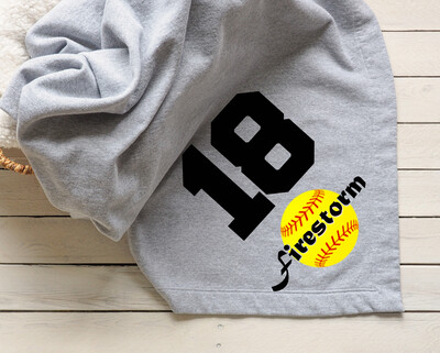 Firestorm Sweatshirt Blanket
